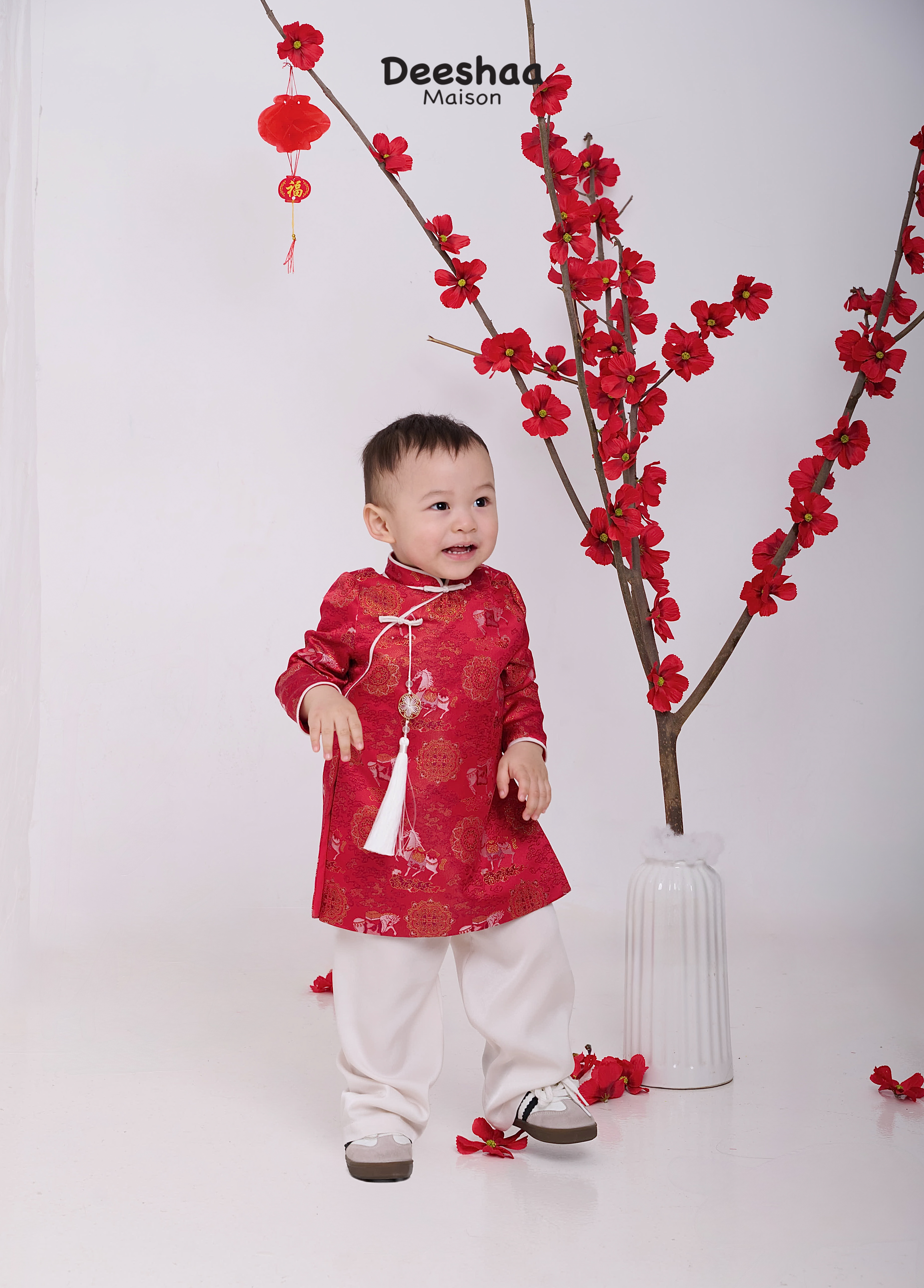 ÁO DÀI HỒNG KHANG