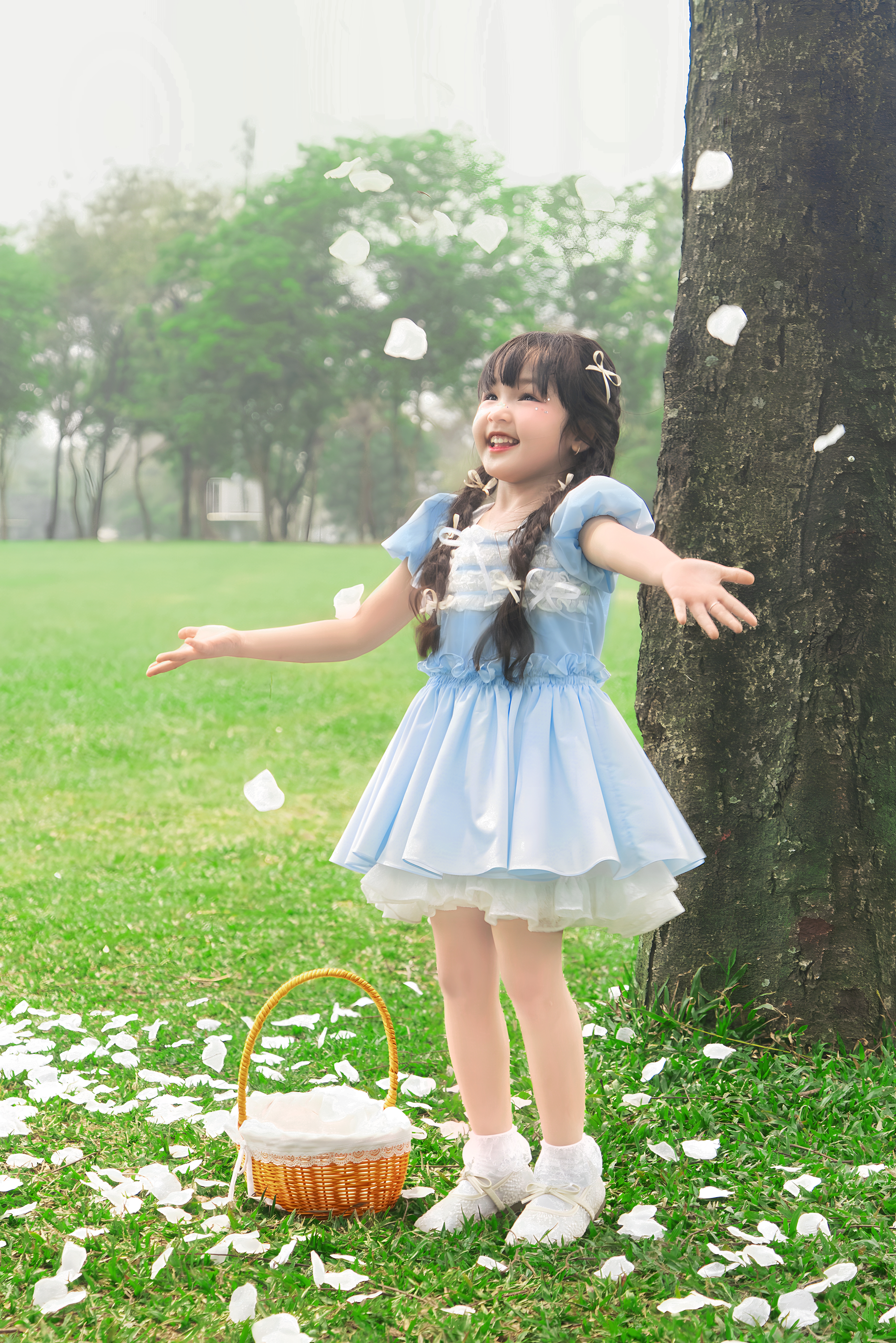 Váy hè dạo phố bé gái 2026 - Cloudy Dress