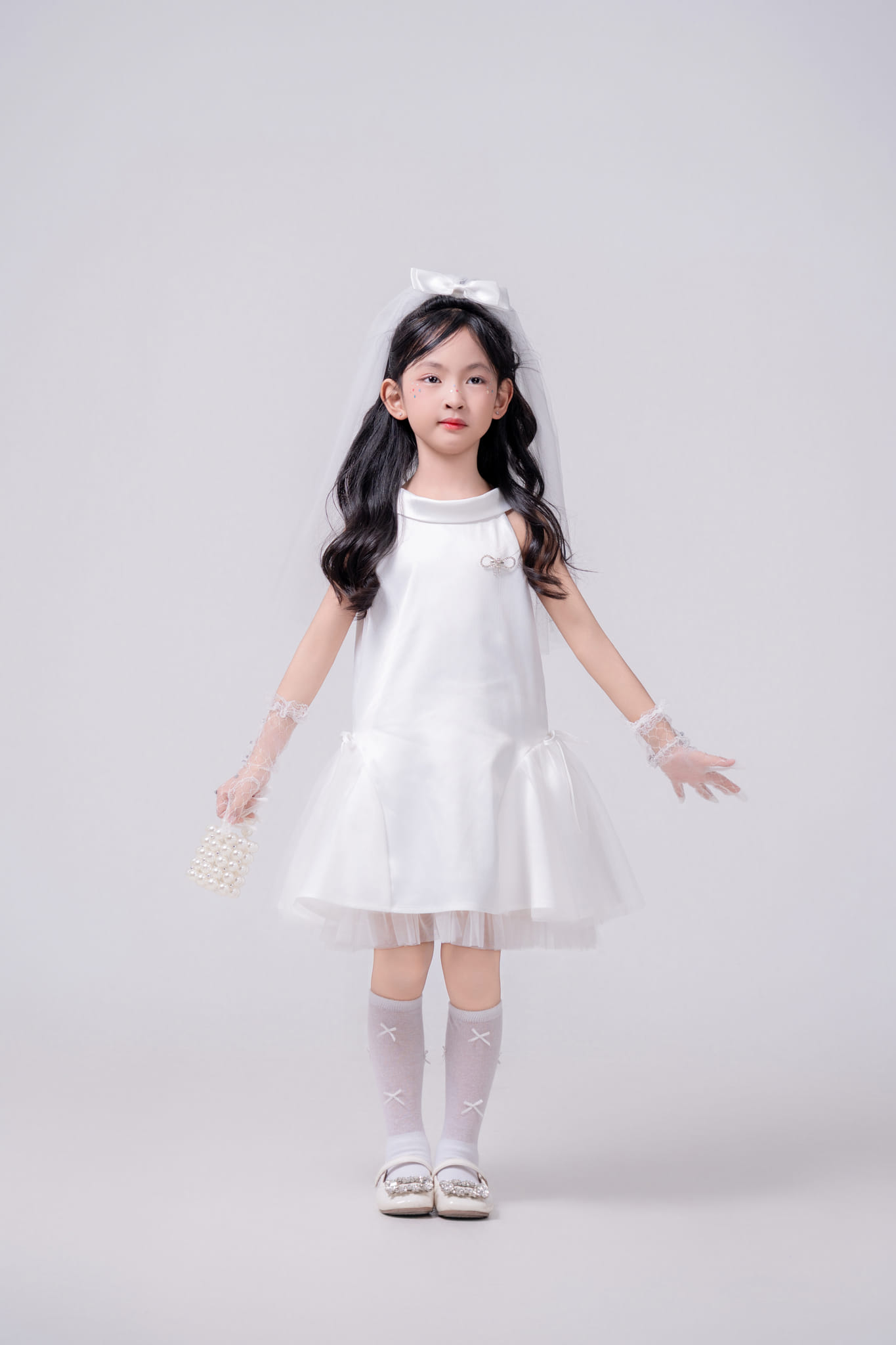 Váy thiết kế cao cấp cho bé gái